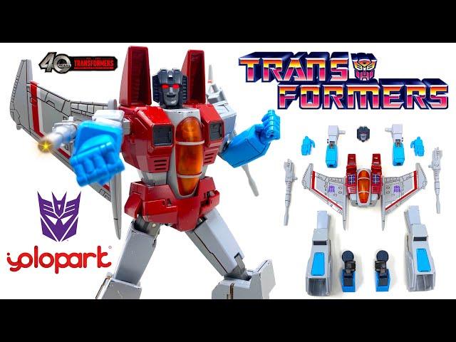 $50 VS $300! Yolopark STARSCREAM Transformers G1 AMK PRO Series DIECAST Figure/Model Kit Review