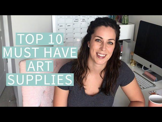 Top 10 Must Have Art Supplies for Calligraphy! | The Happy Ever Crafter