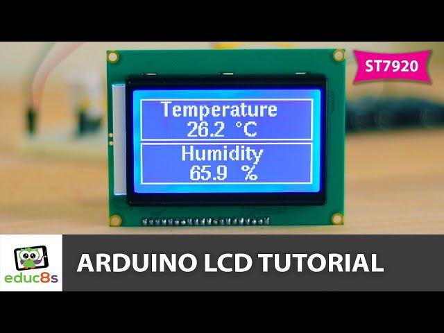 Arduino LCD Tutorial ST7920