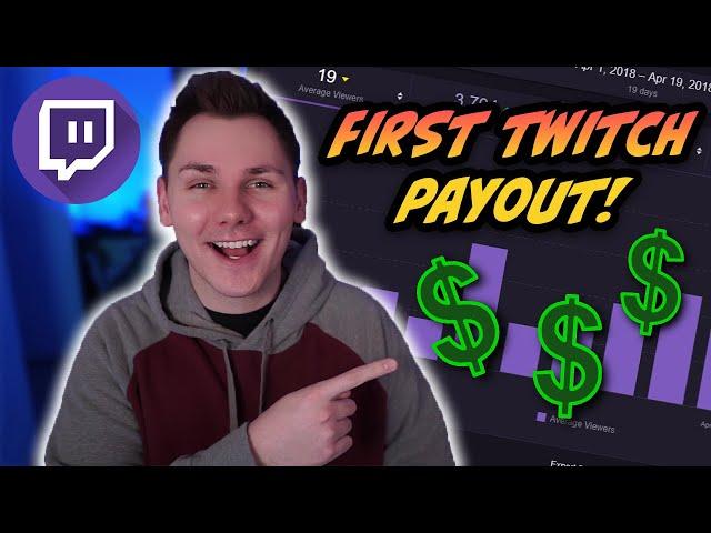 How Much Money Do Small Streamers Make On Twitch 2021 - My FIRST Twitch Payout