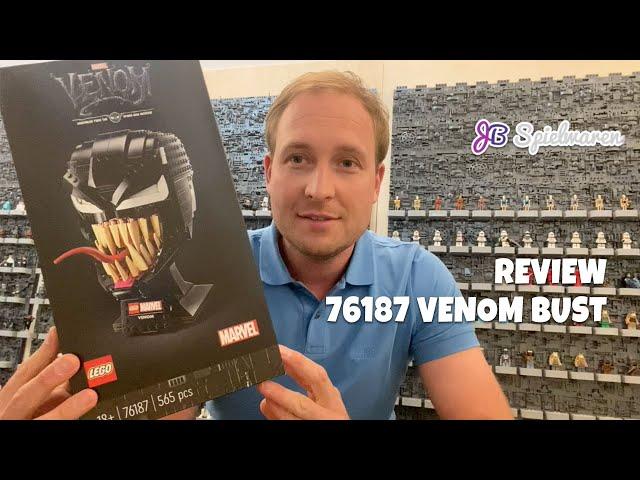 Review LEGO Marvel Super Heroes 76187 Venom Bust & Speed build