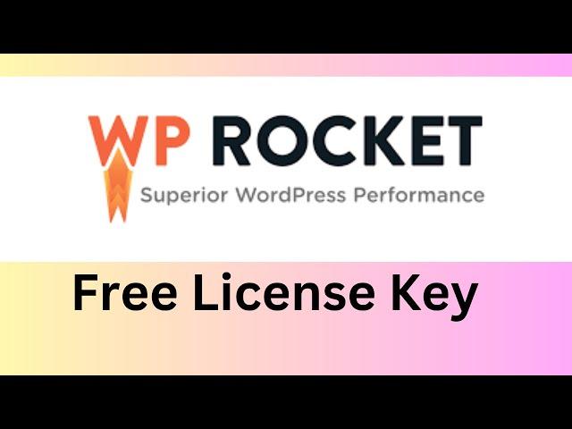 WP Rocket Plugin install setup free for Cache and Page speed optimization