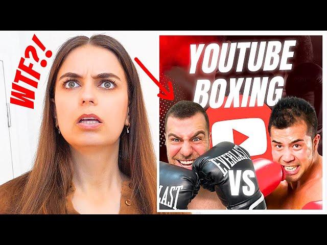 I'm in a YOUTUBE BOXING MATCH PRANK on WIFE! SHE FREAKED OUT!