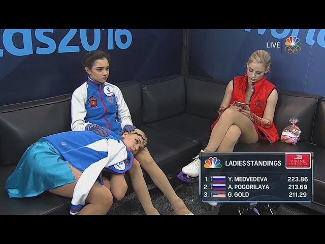 2016 Worlds - Ladies FS Group 4 NBC HD (Final Group)