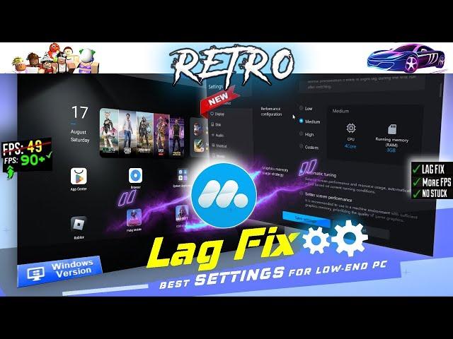 MuMu Player 12 Lag Fix - Best Settings For Low End PC & Laptop 2024