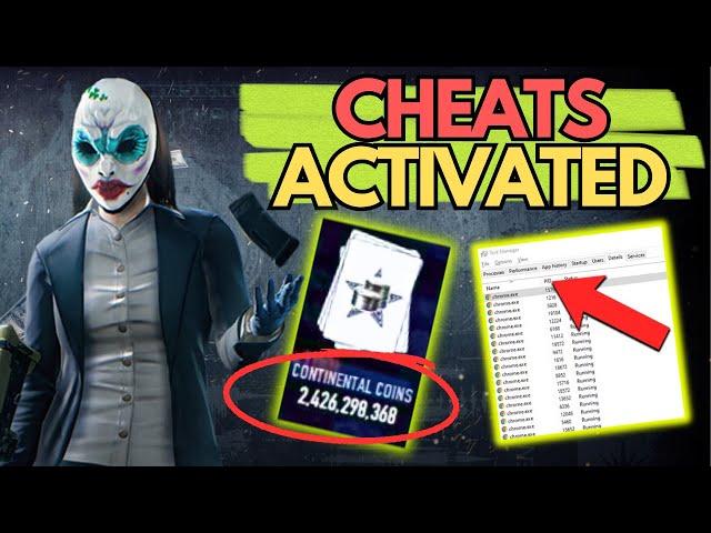 I used CHEATS in PAYDAY 2