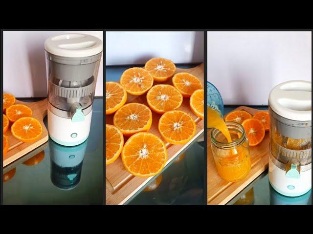 Chargeable Orange  Juicer Review || Review by Ayisha Mazhar