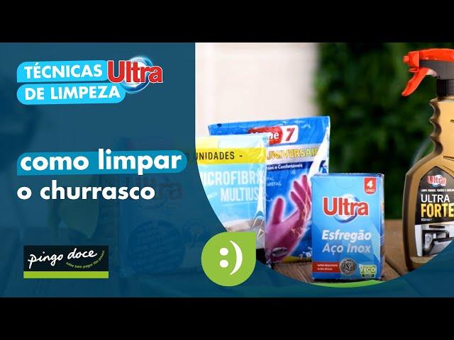 Como limpar o churrasco | Técnicas de Limpeza Ultra | Pingo Doce