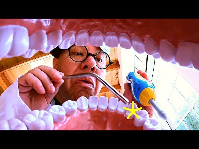 Last to Leave the Dentist Ellie vs Jimmy | Ellie Sparkles | WildBrain Zigzag