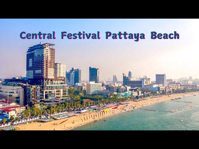 Pattaya Beach Road Secrets Only Insiders Know in Thailand | Central festival 2024 (4K) | EP 05