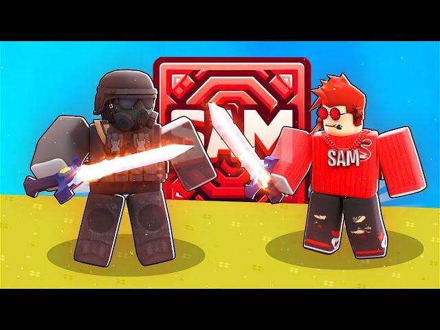 I Tried Out For THIS YOUTUBERS CLAN...(Roblox Bedwars)ft. @Sammical