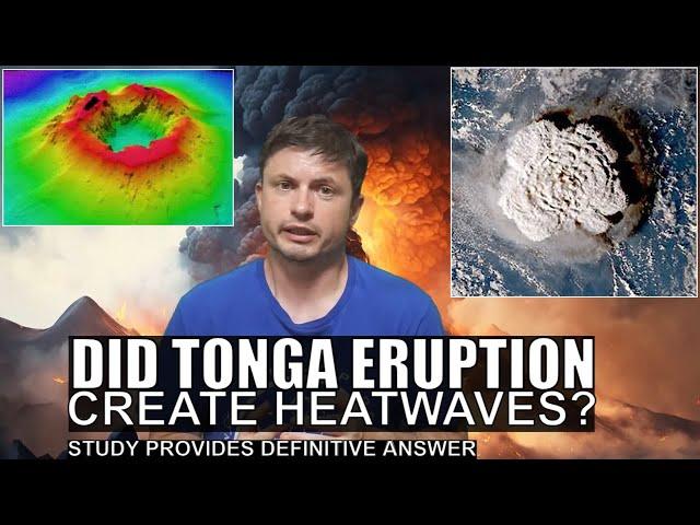 Is Tonga Eruption Responsible for 2023/2024 Heatwaves?