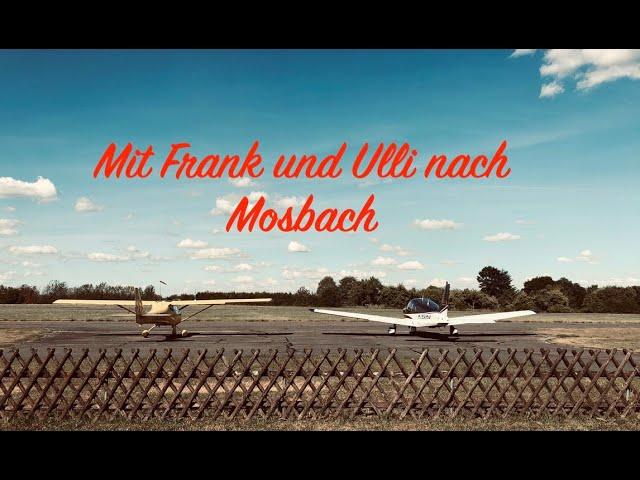 Mit Pilot Ulli und Pilot Frank nach Mosbach