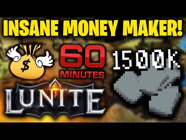 THE BEST MONEYMAKER IN LUNITE RSPS 2024! MAKE 1B+ PER HOUR! (250+ PLAYERS ONLINE) - LUNITE RSPS