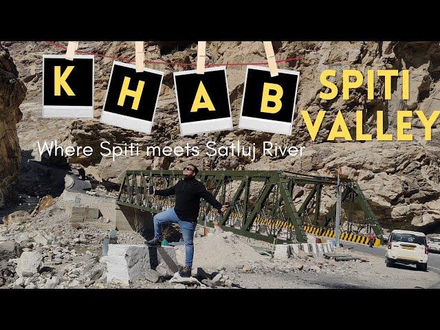 Spectacular Khab Bridge in Spiti Valley where Spiti river & Satluj River Meets Ep:7