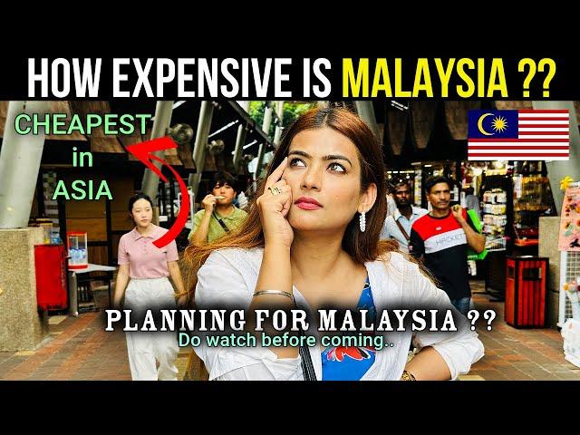 HOW EXPENSIVE IS KUALA LUMPUR, MALAYSIA ?? #malaysia #kualalumpur #kualalumpurvlog