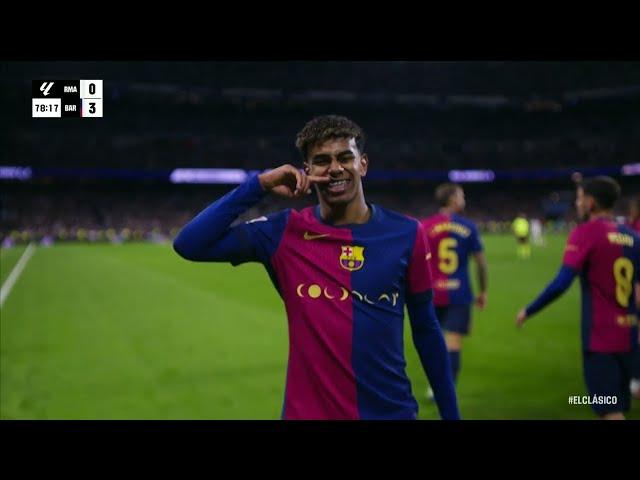  LAMINE YAMAL SCORES IN EL CLASICO! | ESPN FC