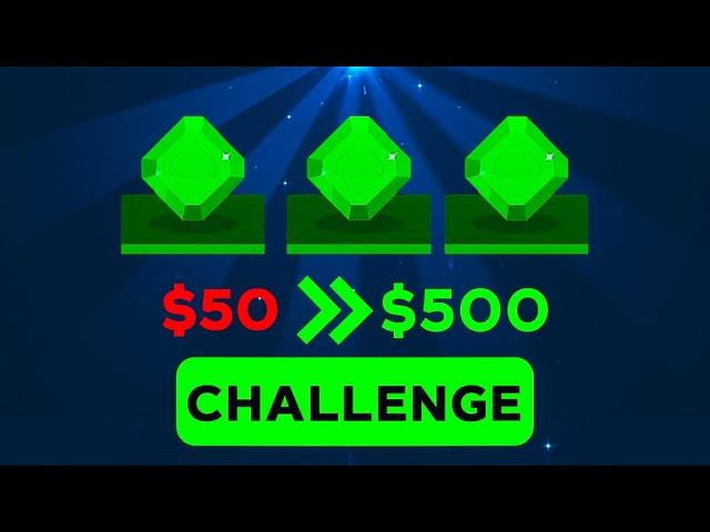 $50 TO $500 CHALLENGE on STAKE