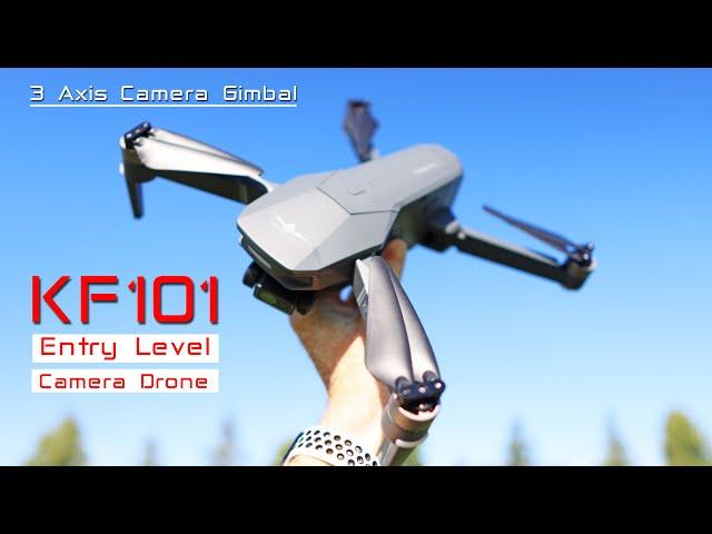 The KF101 Entry Level Camera Drone Looks like an expensive Mavic Drone - Review