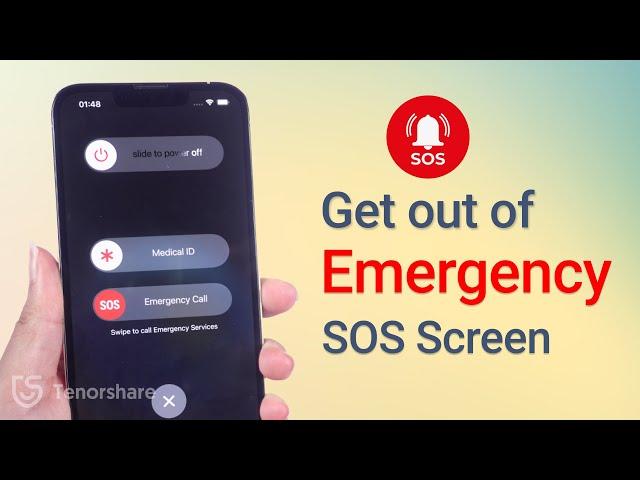 4 Secrets to Fix iPhone Stuck in SOS Mode