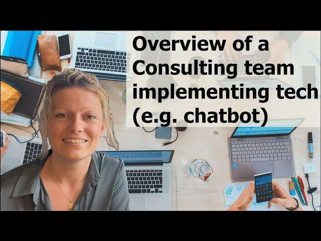 Overview of all roles on a Consulting project team via Chatbot Case Study