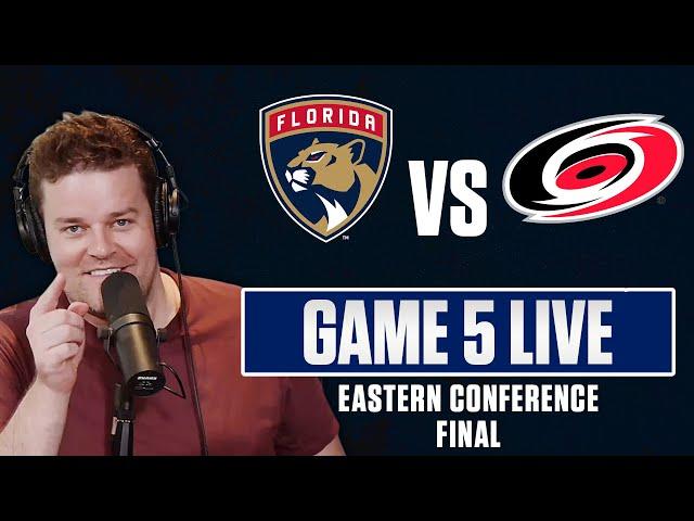 Eastern Conference Final - Florida Panthers vs Carolina Hurricanes GAME 5 LIVE