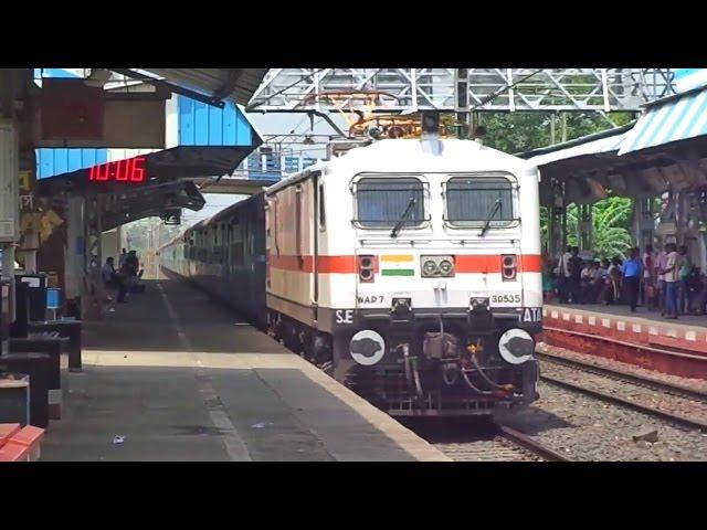 [ 7 in 1] Premium Highspeed Action in SER: Duronto+Shatabdi+Superfast compilation !!