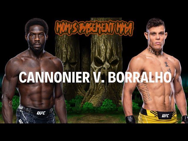 UFC Fight Night Cannonier v. Borralho Preview and Predictions