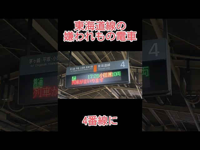 トイレなし3両よりも罪深い東海道線 #shorts