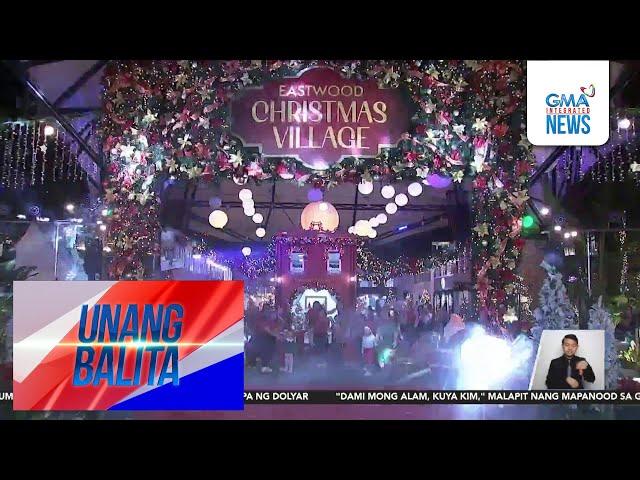 Mga Christmas display sa iba't ibang lugar, patok na pasyalan ngayong holiday season | Unang Hirit