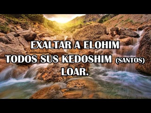 EXALTAR A ELOHIM - YOM SHEVA kehila Mesiánica Gozo y paz