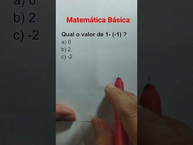 Matemática Básica #matemática