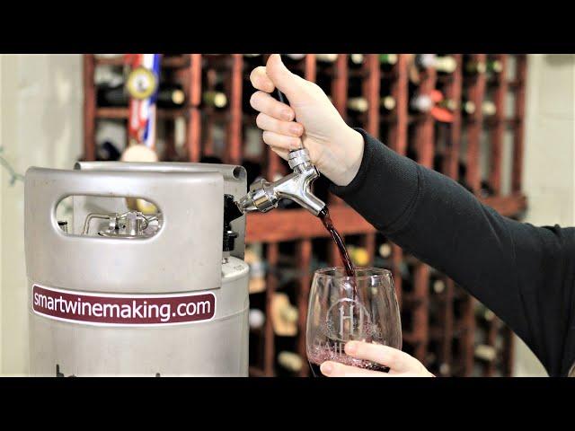 Red Wine on Tap!  How to Keg and Serve a Still Wine