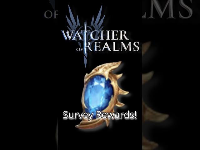 Watcher of Realms Survey Hack #watcherofrealms #shorts #gaming #spaceman #hack