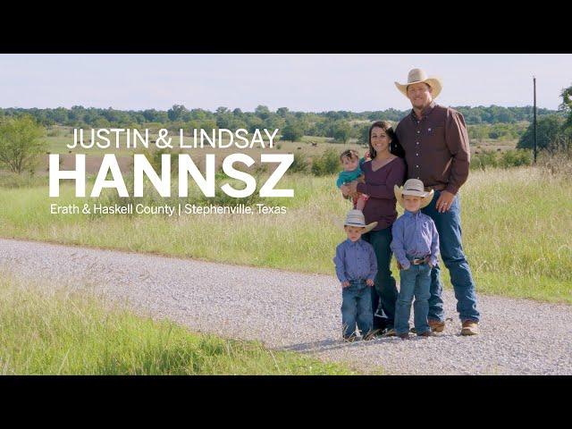 Justin & Lindsay Hannsz | Outstanding Young Farmer/Rancher 2018