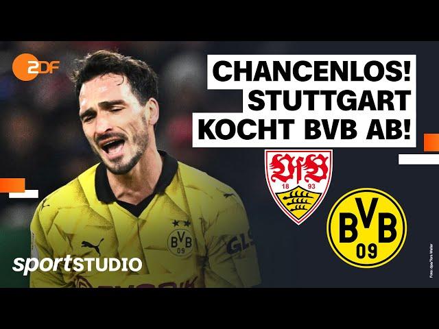 VfB Stuttgart – Borussia Dortmund | DFB-Pokal 2023/24, Achtelfinale | sportstudio