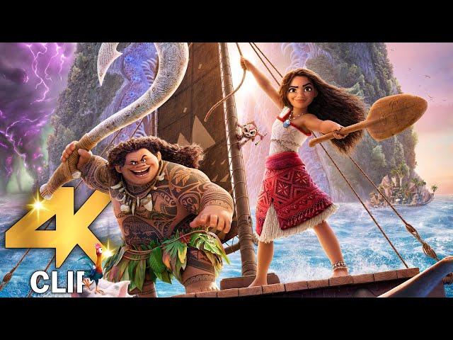 MOANA 2 All Clips + Trailer (4K ULTRA HD) 2024