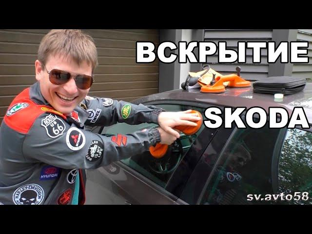 вскрытие шкоды