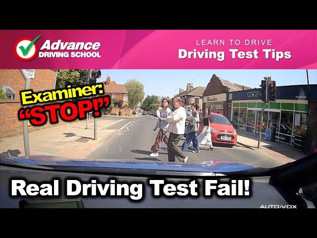 Real UK Driving Test Fail!  |  Learn to drive: Driving Test Tips