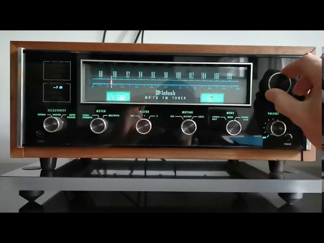 McIntosh MR78 FM Stereo Tuner