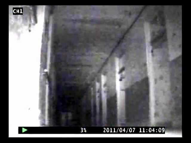 Waverly hills shadow child peeking around the corner