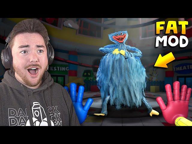 HUGGY WUGGY FAT MOD!!! | Poppy Playtime Gameplay (Mods)