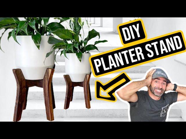 DIY Planter Stand | Indoor