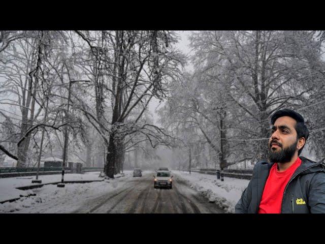 Snowfall Rukne Ka Naam Nahi Le Rahi Hai Manali , Solang Valley m | traffic Lagna start hogya hai