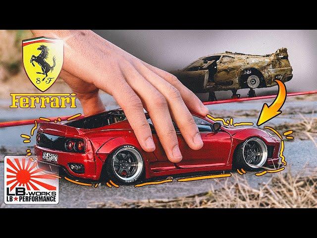 Ferrari Modena Diecast LBWK Bodykit Making & Renovation