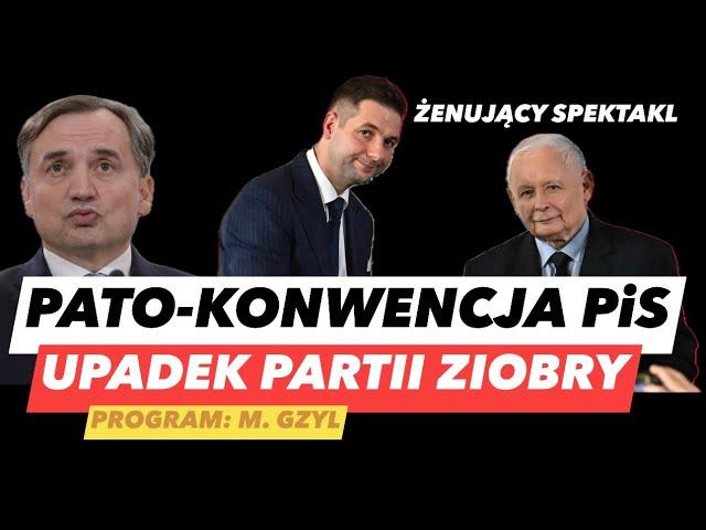 NIESUWERENNA POLSKA W PiS – KONWENCJA HAŃBY️ŻENUJĄCY KACZYŃSKI I JAKI PODDAJE PARTIĘ ZIOBRO