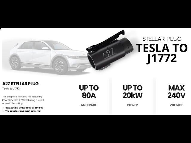 A2Z Tesla to J1772 Adapter Review