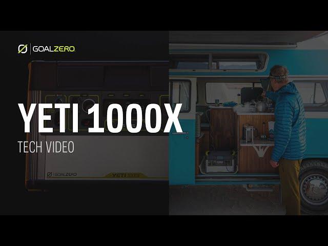 GOAL ZERO YETI 1000X | TECH VIDEO