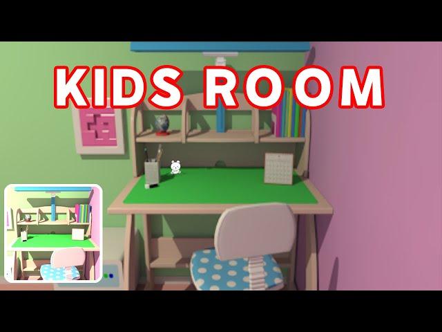 KIDS ROOM Escape Game Walkthrough (noprops)