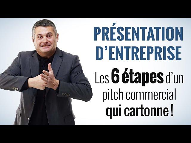 Pitch commercial : réussissez votre présentation d'entreprise en 6 étapes